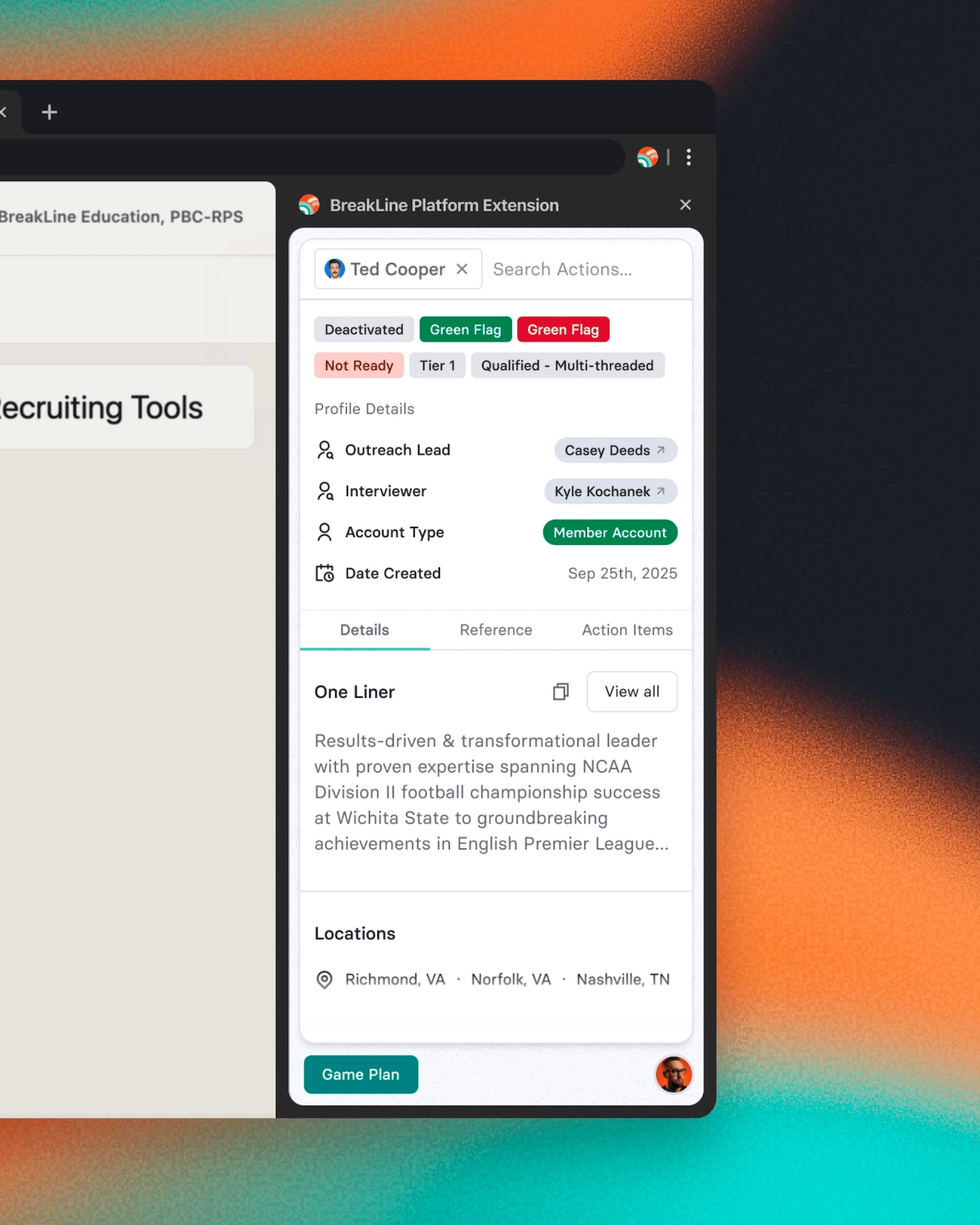 BreakLine Browser Extension preview
